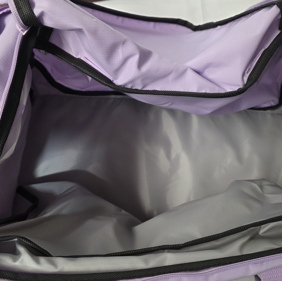 Adidas Defender 5 Small Duffle Bag In Powder Plum Purple. - Picture 8 of 13